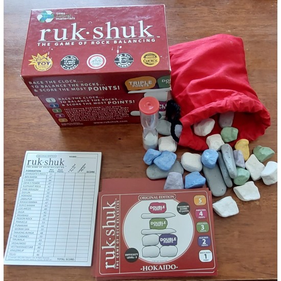 Ruk-Shuk The game of rock balancing